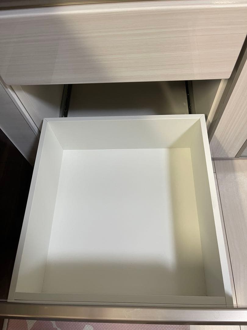 食器棚　ニトリ　Nポスティア90WH（ホワイト）