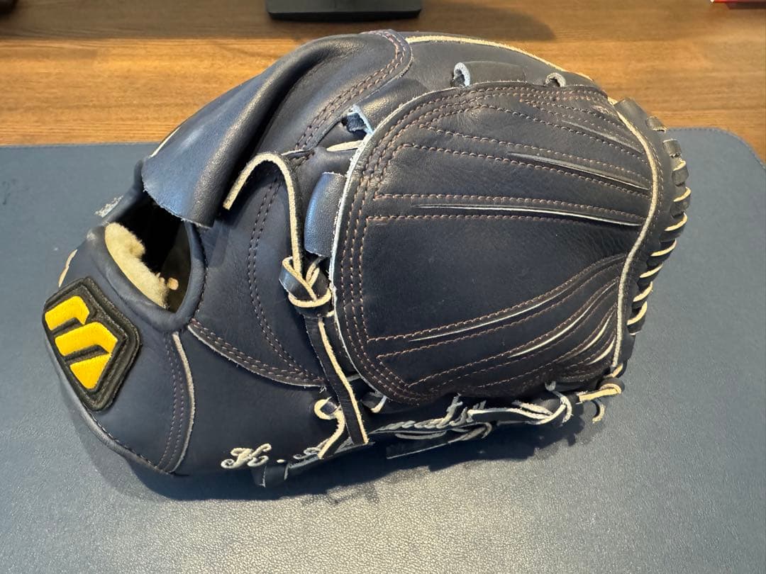 Mizuno Proオーダー 軟式グローブ ネイビー