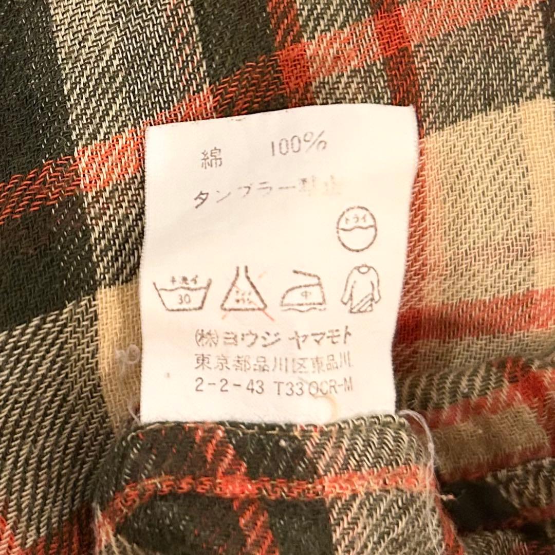 ガ*ン様 Y's formen ワイズフォーメン オープンカラーシャツ ヨウジ