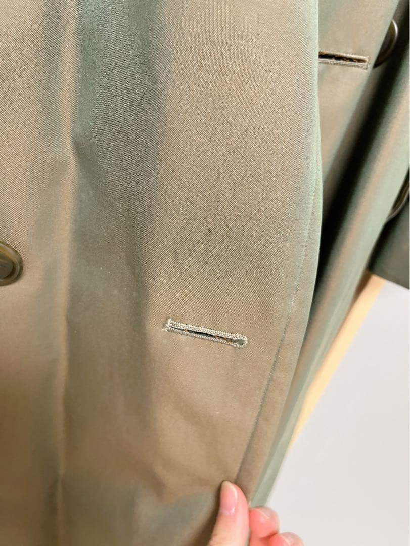 【美品】バーバリーズ 90's ノバチェック 玉虫色 トレンチコート