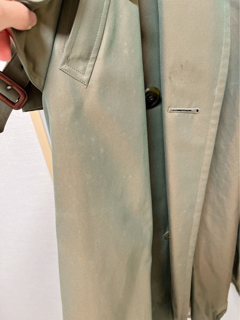 【美品】バーバリーズ 90's ノバチェック 玉虫色 トレンチコート