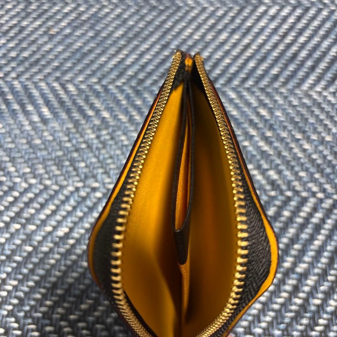 【GANZO】ミネルバナチュラルZIPパース（ブラック）　保証書付