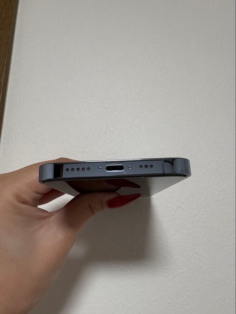 【カニエル】iPhone13pro 128GB シエラブルー