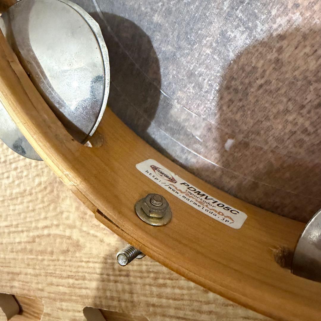 コンテンポラネア パンデイロ PDMV105C Remo ヘッド　ケース付き