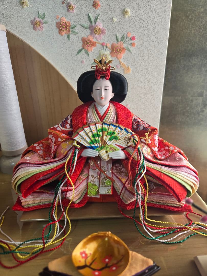 【一点限り】雛人形 収納飾り　SH38