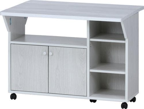 《新品・送料無料》バタフライキッチンカウンター　ＷＨＷ