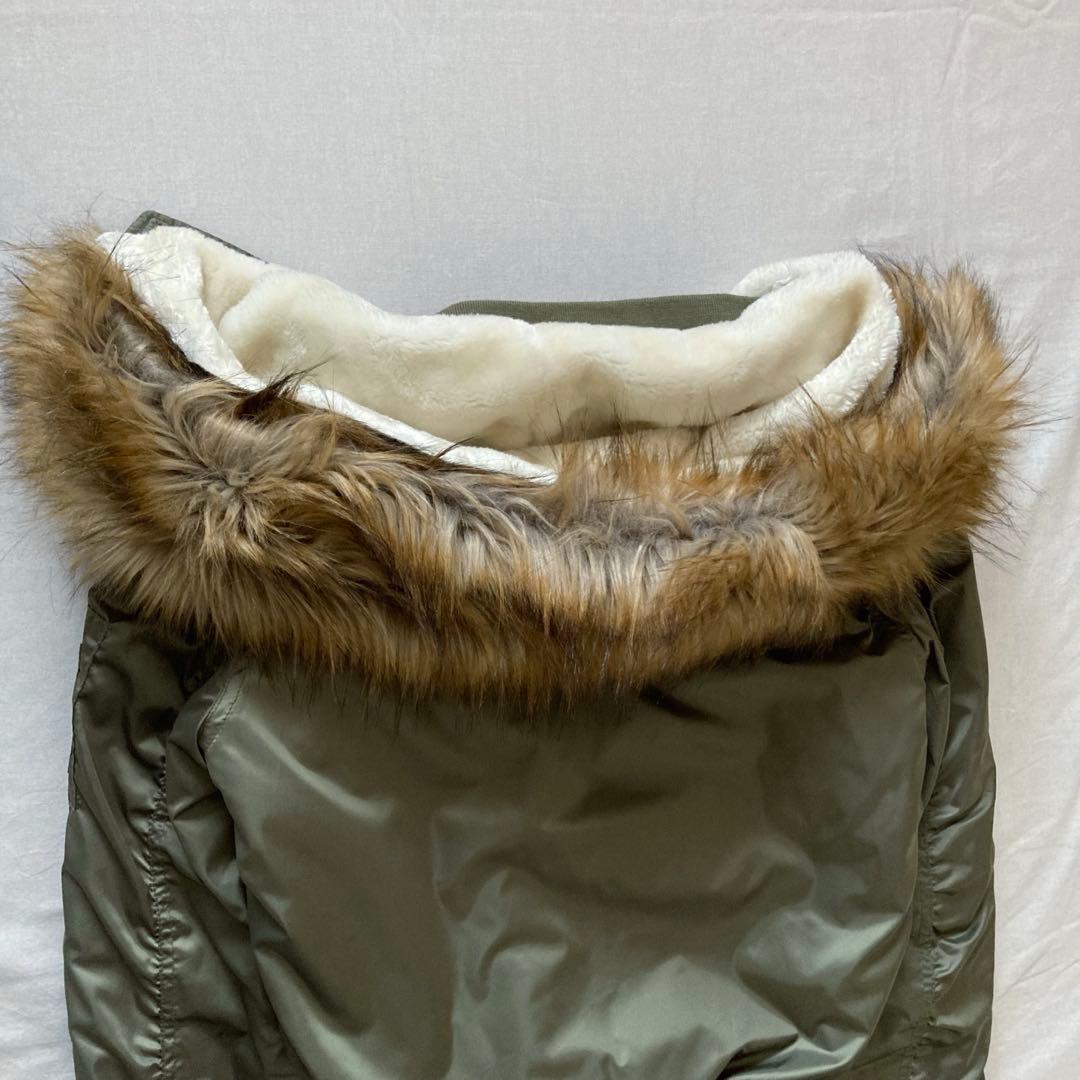 flight bomber jkt type N2B 短丈 y2k 鬼ファー