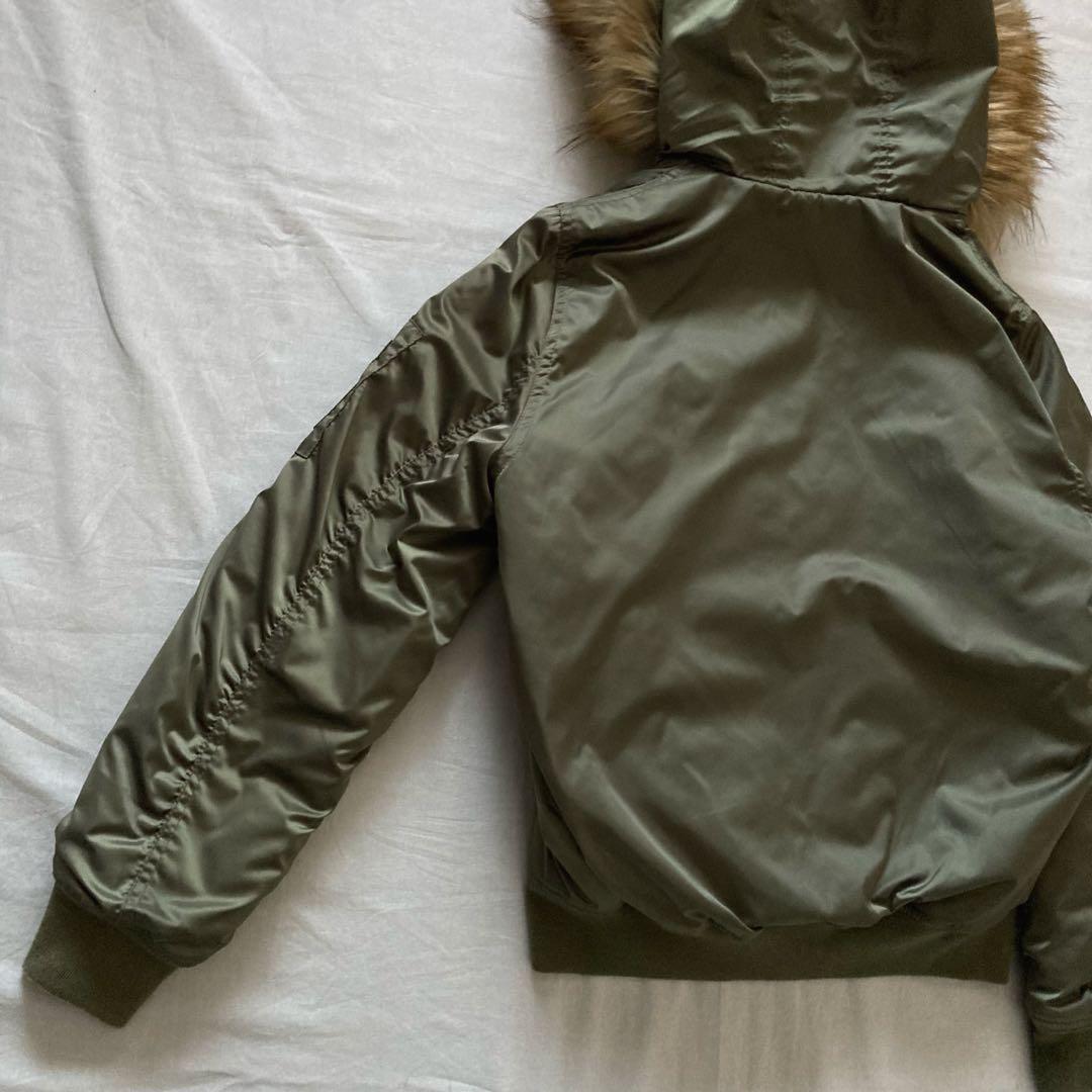 flight bomber jkt type N2B 短丈 y2k 鬼ファー