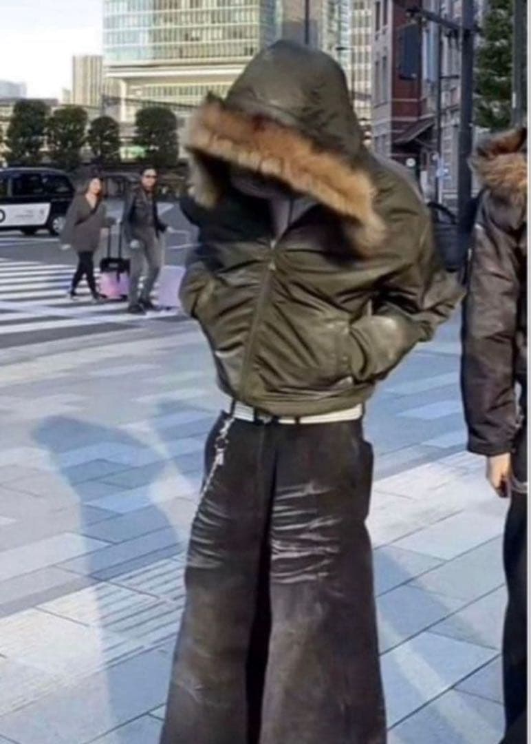 flight bomber jkt type N2B 短丈 y2k 鬼ファー