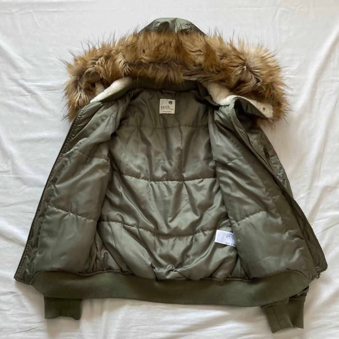 flight bomber jkt type N2B 短丈 y2k 鬼ファー