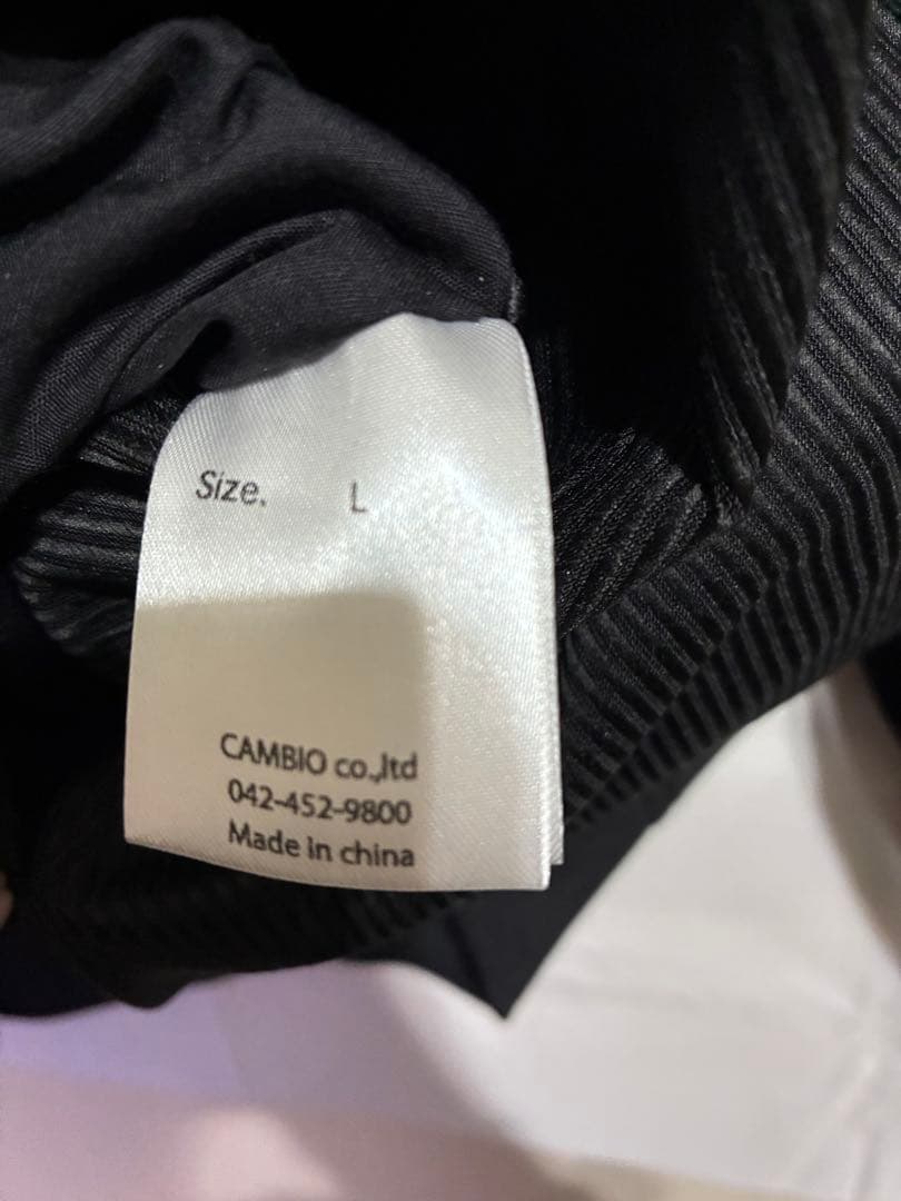 ✨️美品✨️CAMBIO フルジップジャンパー 黒