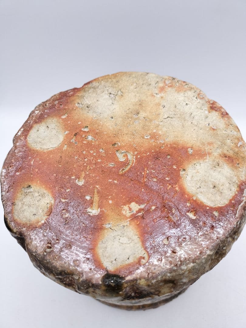 c507 信楽水指 高橋楽斉 木箱 茶道具 古物