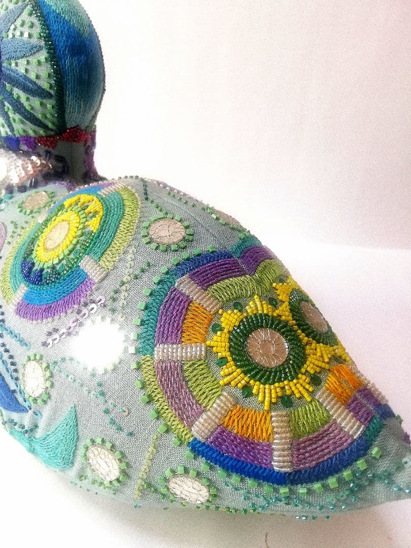 モラ　中山富美子 先生がデザインして、うちの母が作った作品です