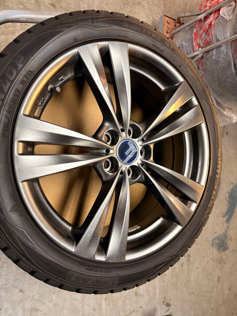 DUNLOP スタッドレスタイヤ 215/45R17 ホイールセット