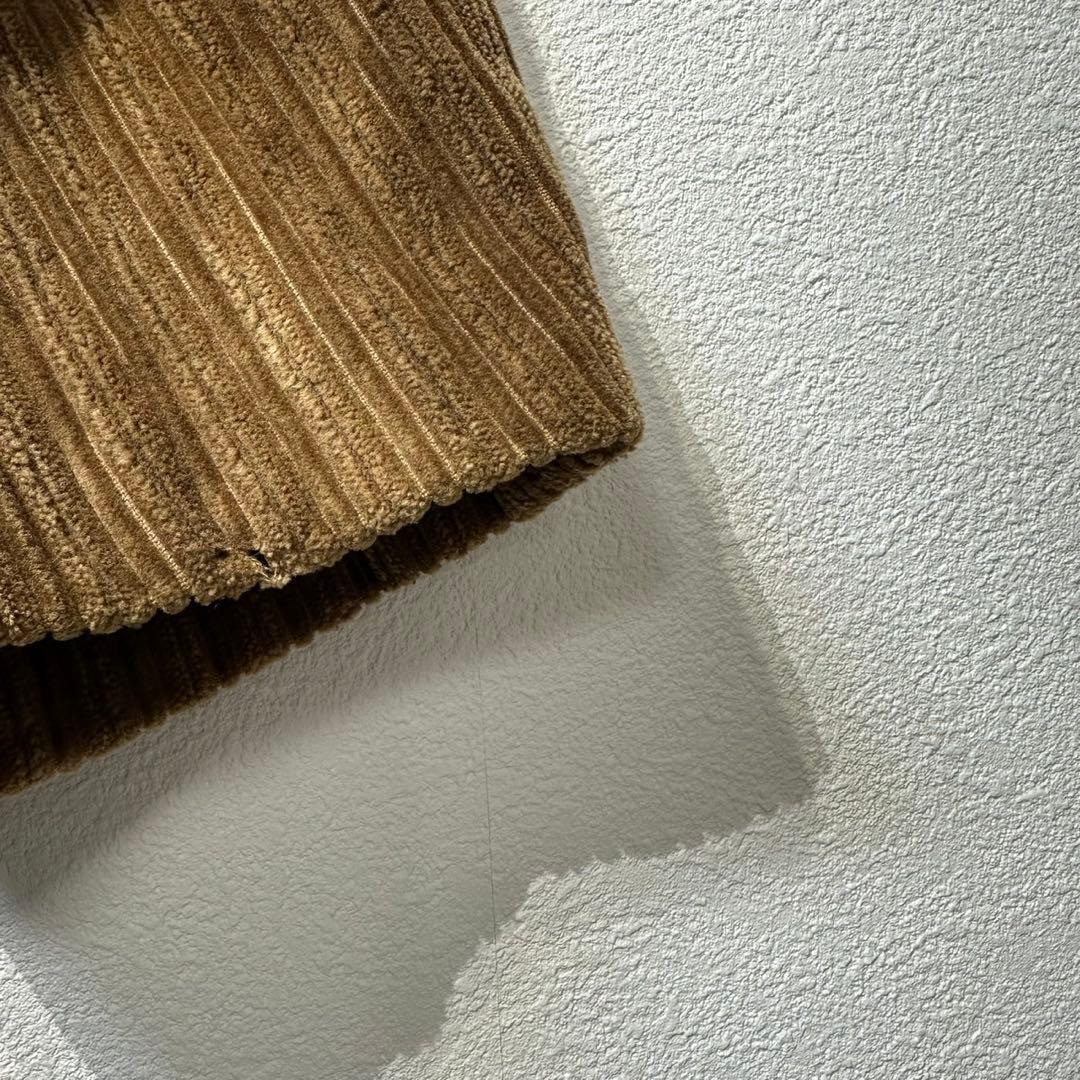 希少 クリスチャン ディオール 上質 コーデュロイ デザイン ステンカラーコート