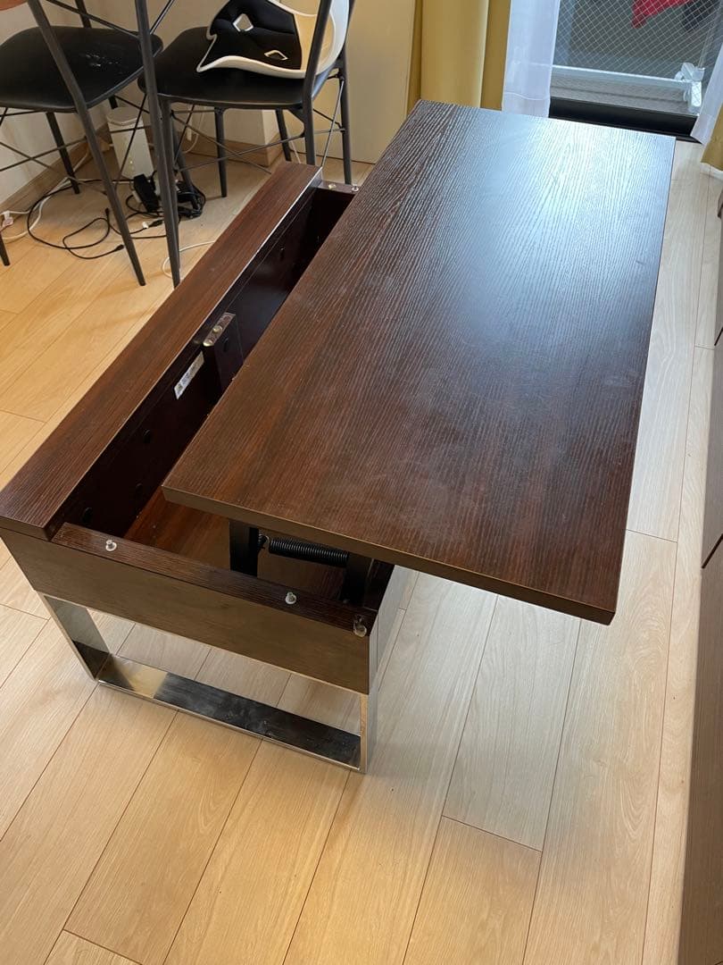 センターテーブル（高さ可変式）