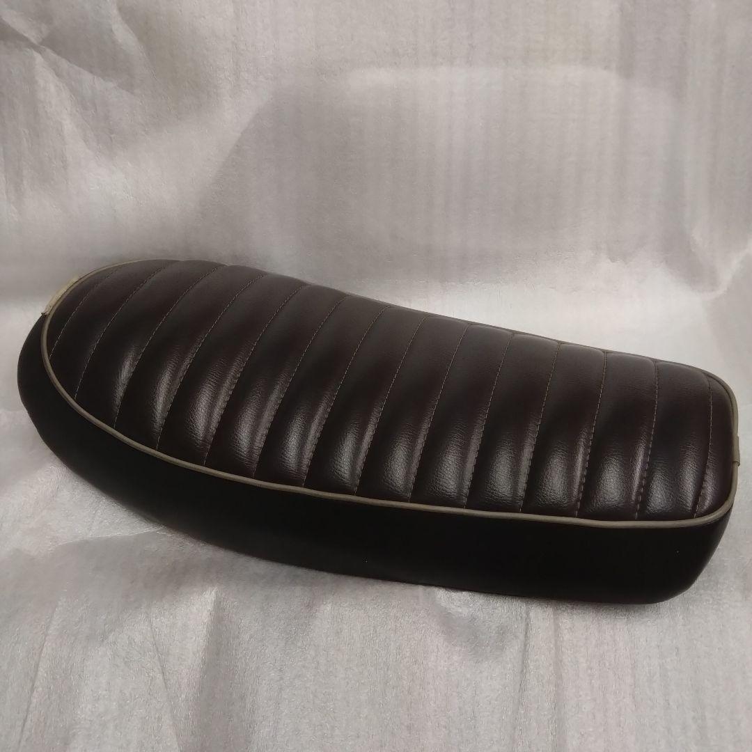 SR400 Nitro Headsナイトロヘッズ タックロールシート こげ茶×黒