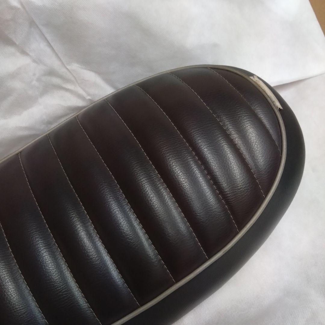 SR400 Nitro Headsナイトロヘッズ タックロールシート こげ茶×黒