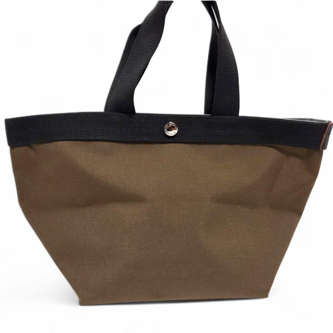 本日限定価格 エルベシャプリエ コーデュラ舟型 トートバッグ Mサイズ ブラウン