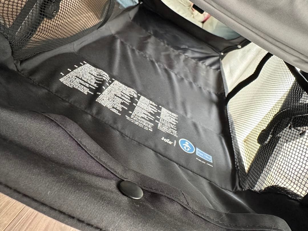 Joie　2人乗り　エヴァライトデュオ　グレー　専用レインカバー付き