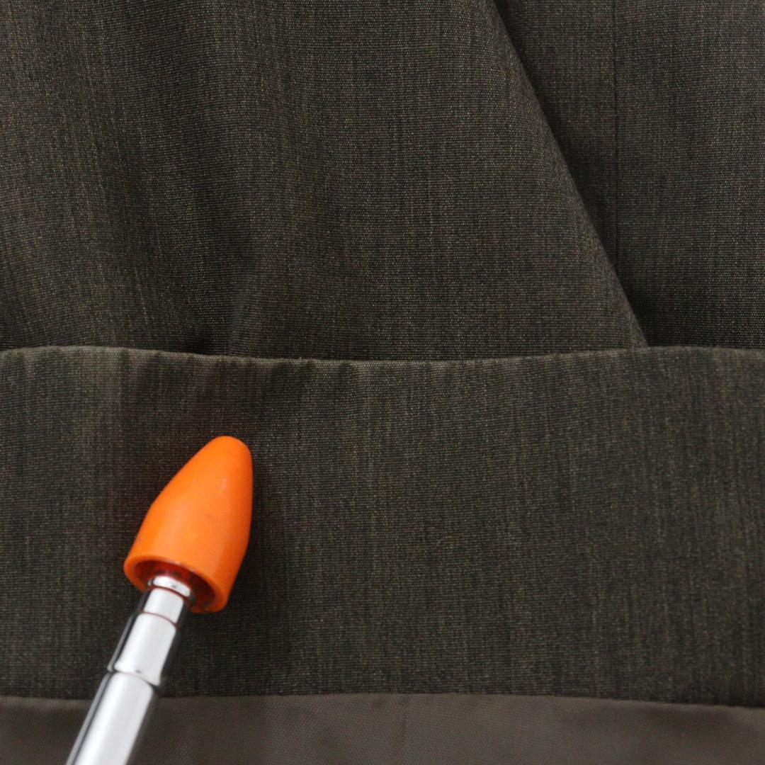 希少 Burberrys バーバリー ステンカラーコート 玉虫色 チャコール L