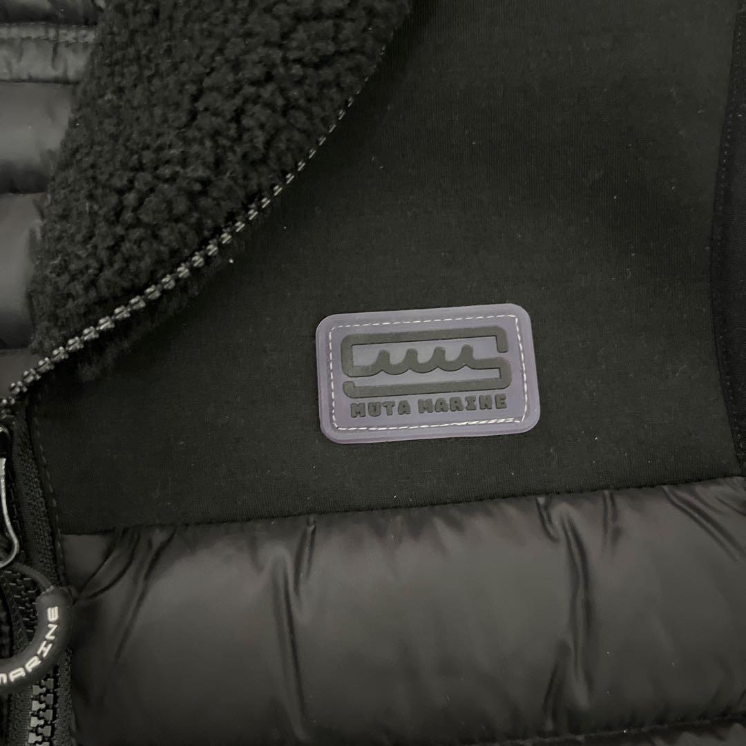 ムータマリン✨定価33000円✨キルティングダウン切替ベスト　ブラック