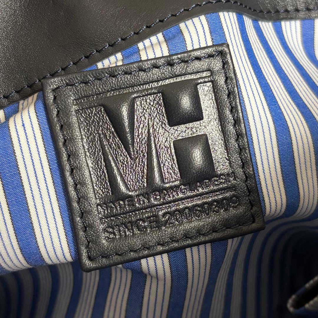 【極美品】 マザーハウス ザダン メッセンジャーバッグ クロスボディ ネイビー