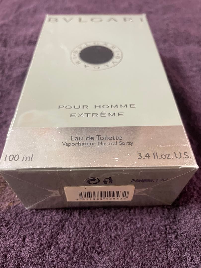 新品未開封　ブルガリ　プールオム　エクストレーム 100ml　国内正規品