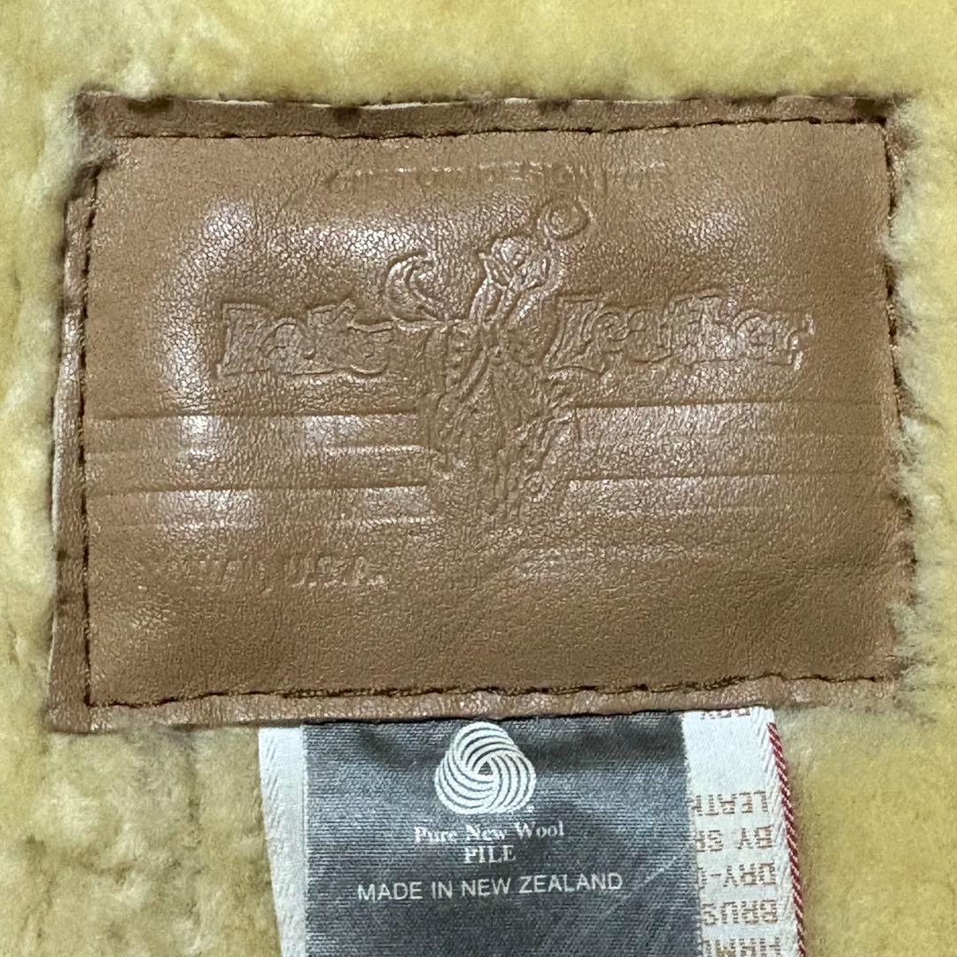 【archive】フライトジャケット　B-6 リアルムートン　USA　 レア　L