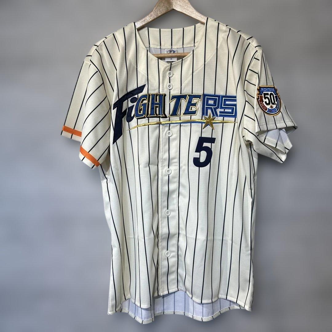 【未使用】【限定】北海道日本ハムファイターズ　50周年記念　ユニフォーム　M