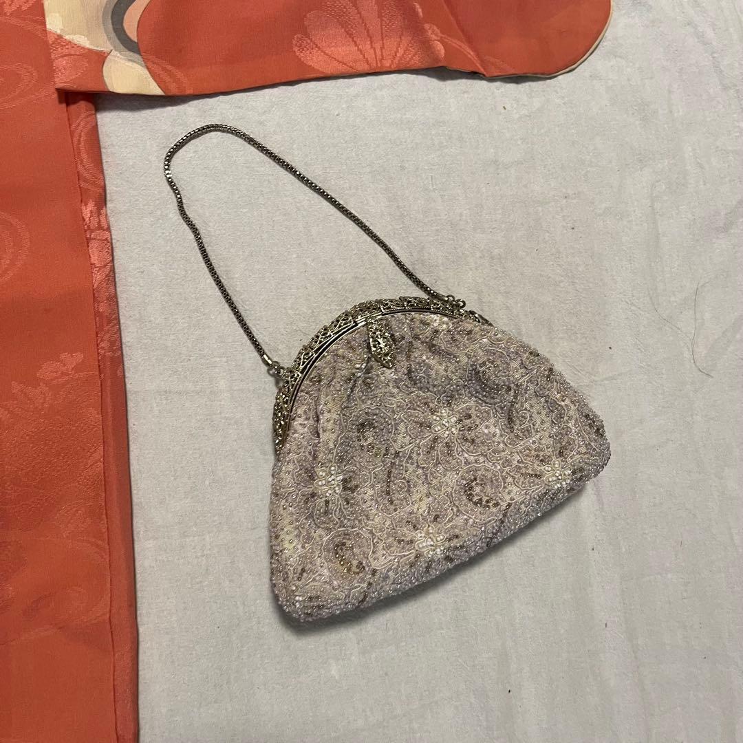 七五三　大きめ7歳　ハーフ成人式　ピンク　正絹