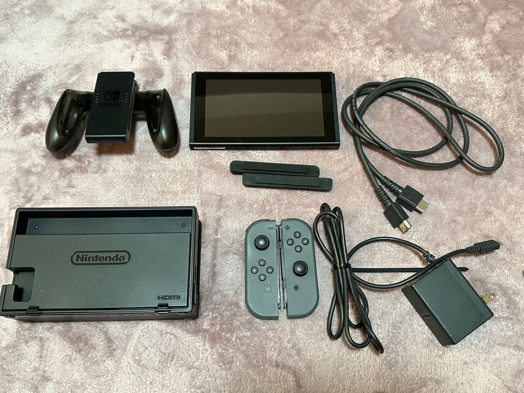 Nintendo Switch 本体 ACアダプター、HDMIコード付