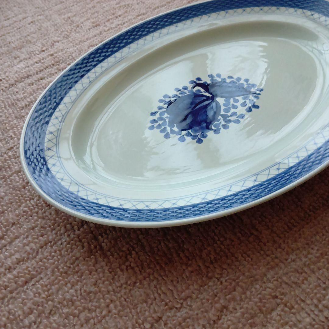 ロイヤルコペンハーゲン★廃盤レア物　大判オーバルディッシュ37×26.5