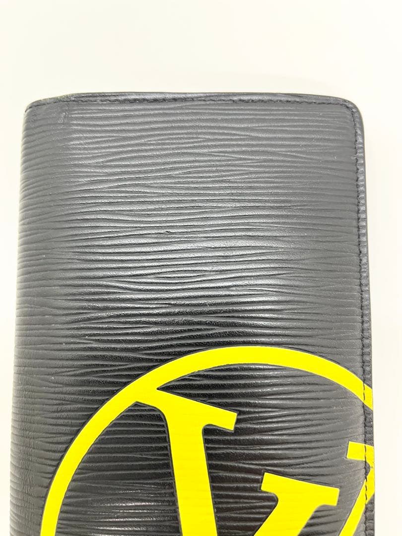 【美品】ルイヴィトン LVサークル ポルトフォイユ ブラザ 二つ折り長財布