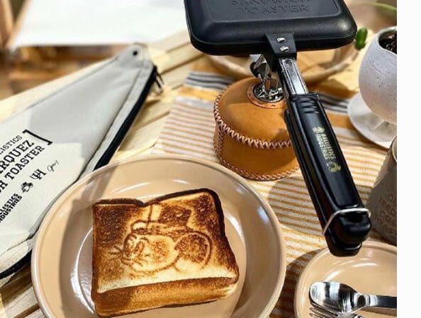 未使用　バリスティクス ホットサンドメーカー＆ケース トム&ジェリー　キャンプ