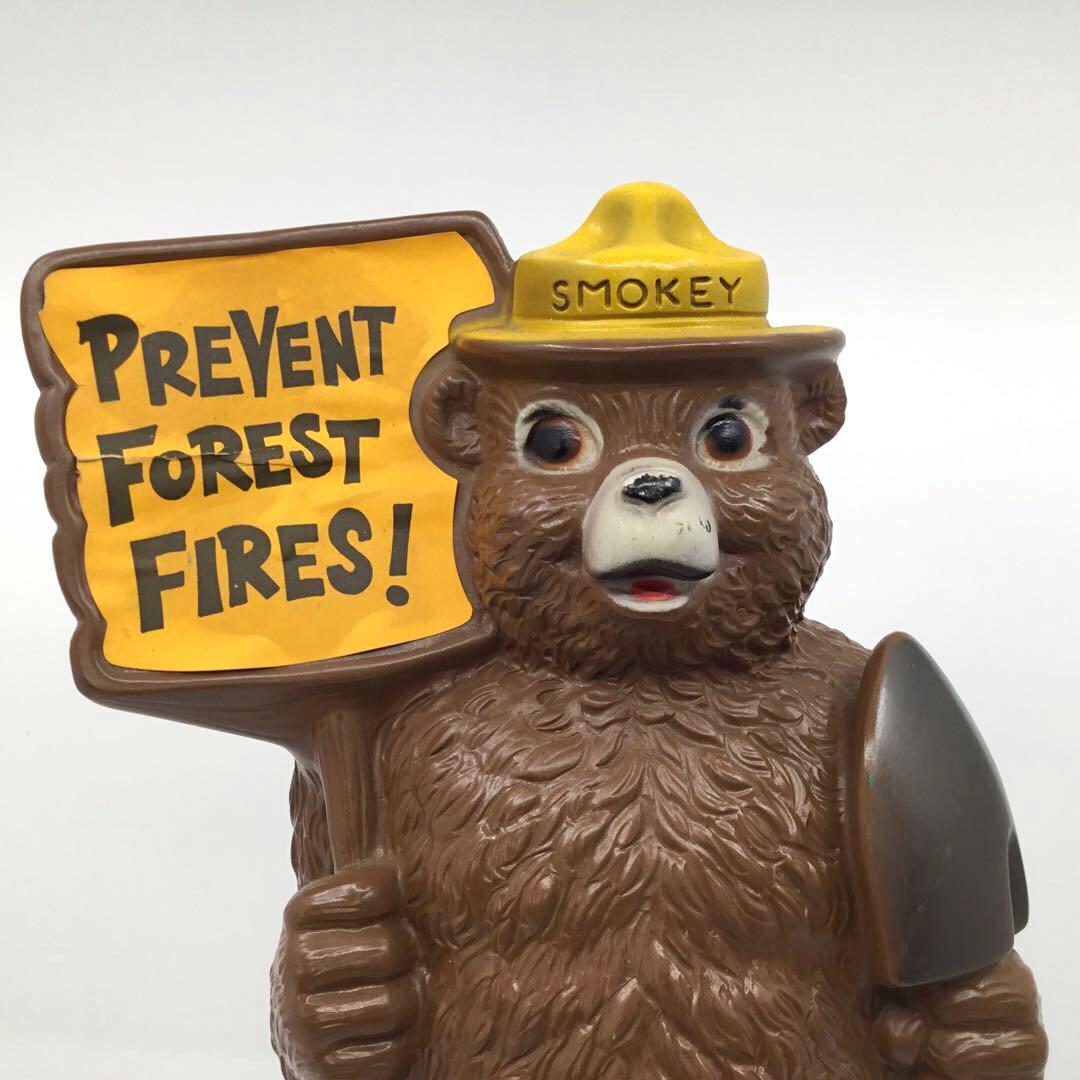 ヴィンテージ品‼️70s Smokey Bear/スモーキーベア貯金箱