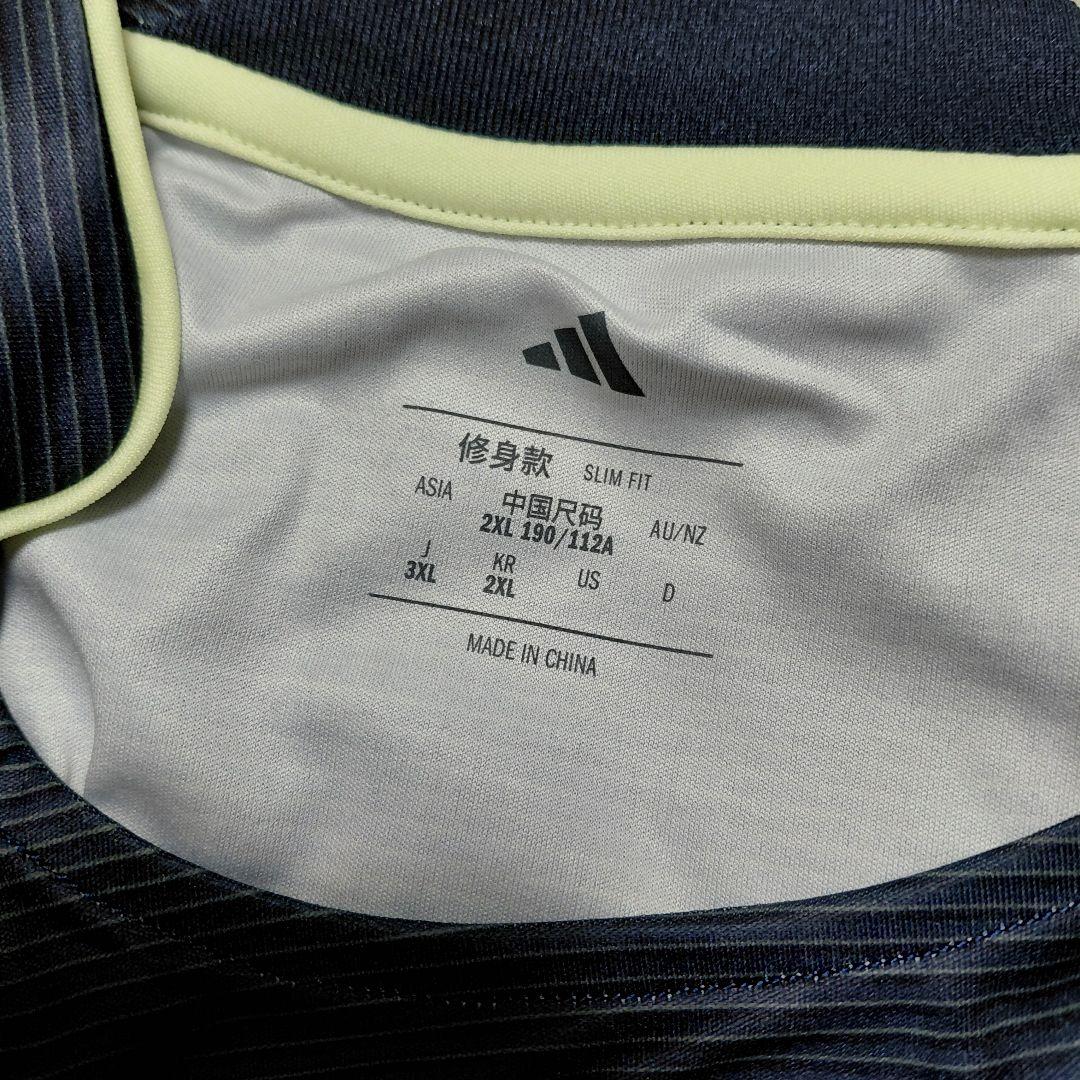 adidas Real Madrid 3XL 長袖シャツ　アウェイ　新品未使用品
