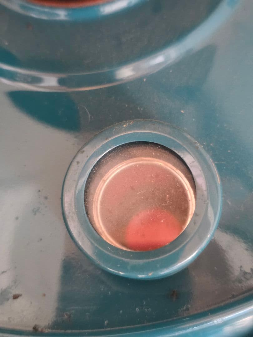 超希少 極上 美品 ビンテージストーブ デイトマー デーモン ブルー色