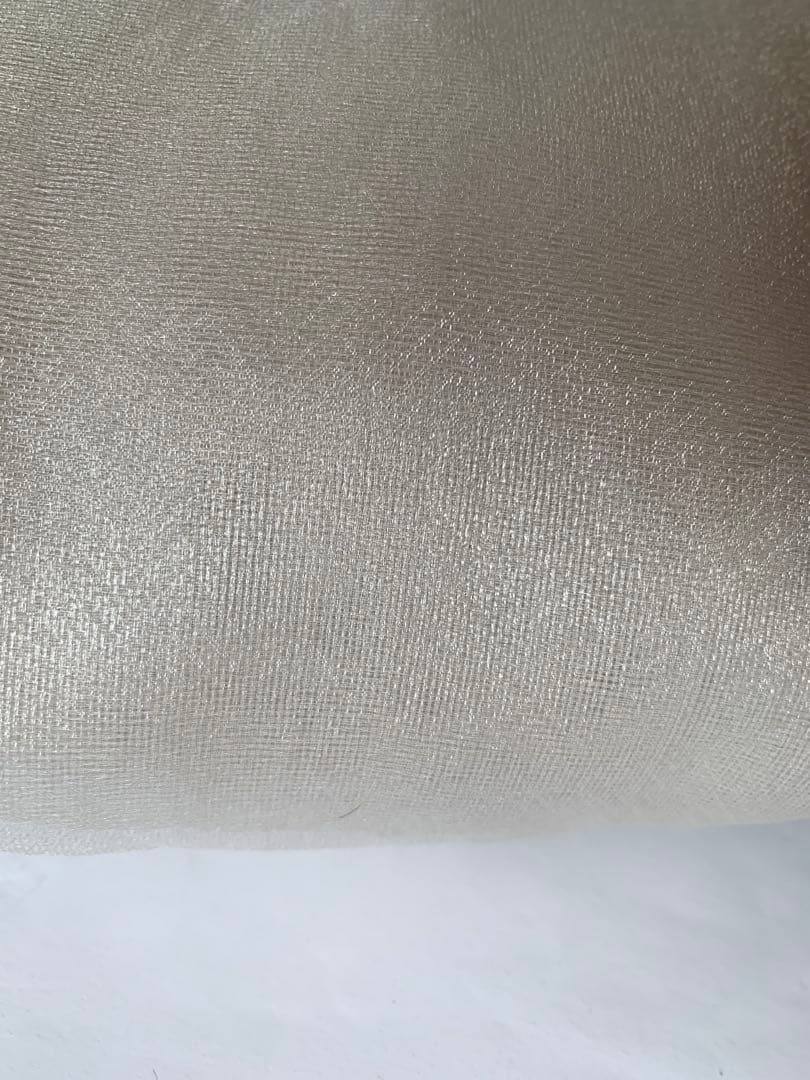 引っ掻き傷ありフィスバFISBA薄ベージュレースカーテン205×215が2枚