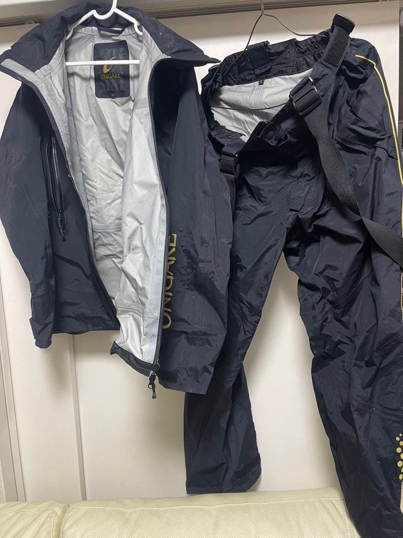 ONIGAKE オニガケ　レインウェア Lサイズ
