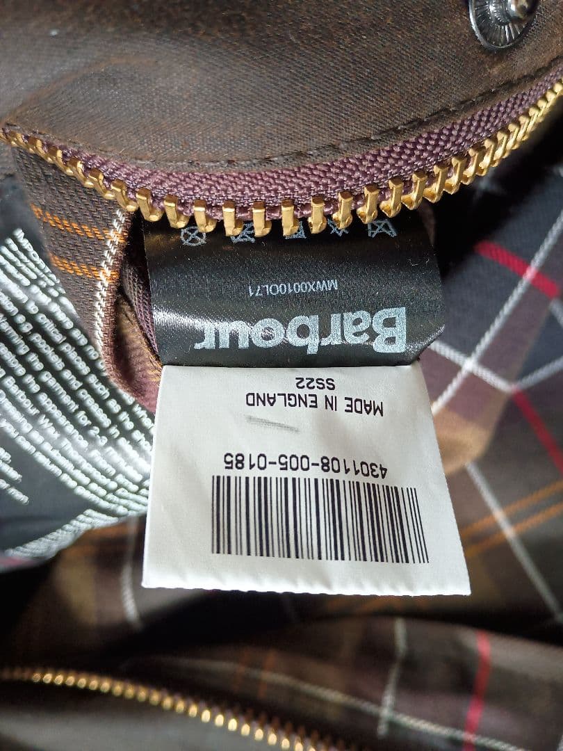 Barbour バブアー BEDALE ビデイル