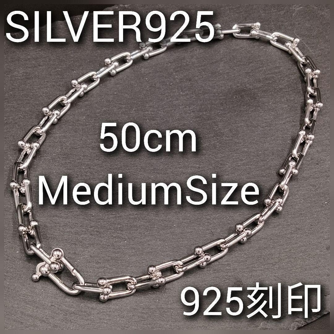 シルバー アクセサリー ロング ネックレス レディーバー 925 銀