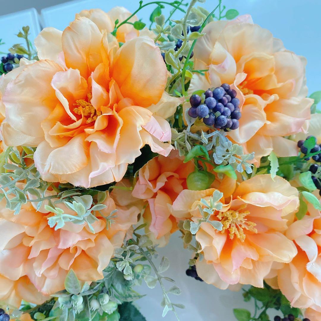 ✴︎Chocolaさま専用✴︎フラワーリース　スワッグ　春リース　造花