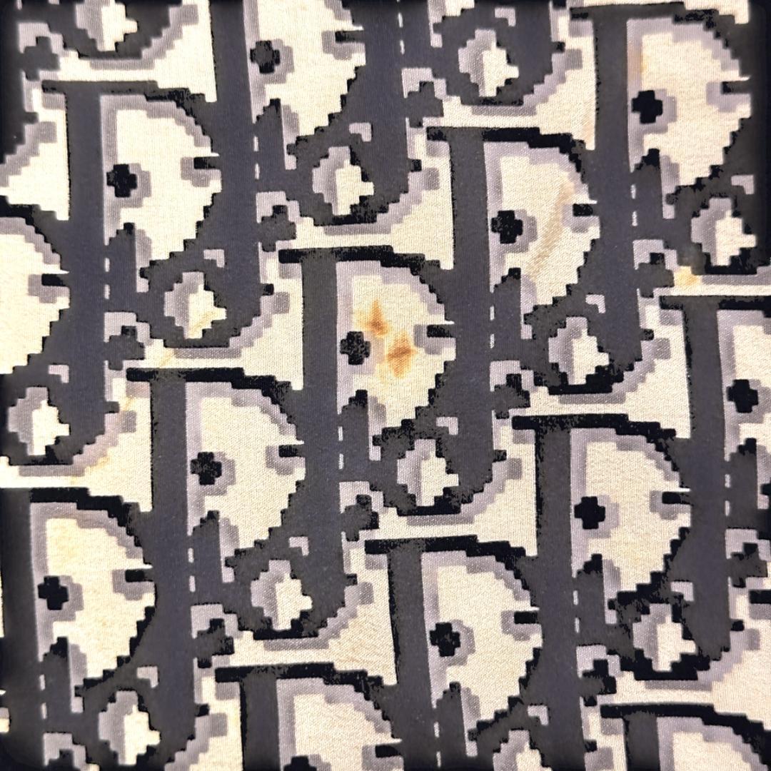 Christian Dior　スカーフ　黒　HR0652