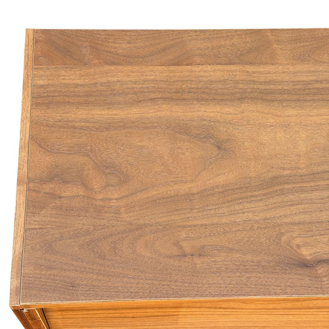 【週末セール】無印良品 ユニットシェルフ用 ボックス フラップ扉 ウォールナット