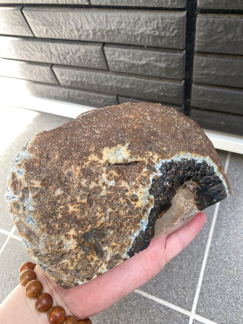 めのう　瑪瑙　アゲート　置物　原石　天然石　インテリア　1530g