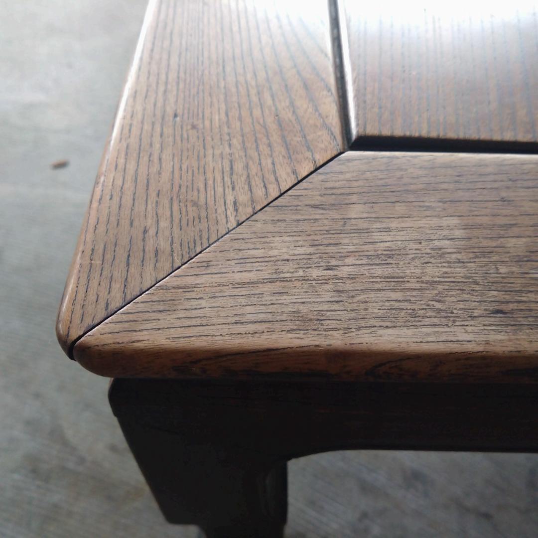 欅　座卓　古家具　正方形