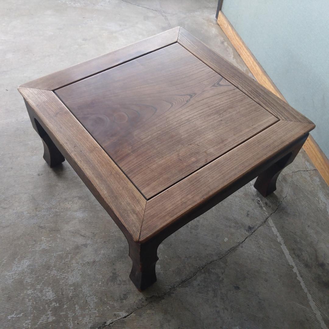 欅　座卓　古家具　正方形