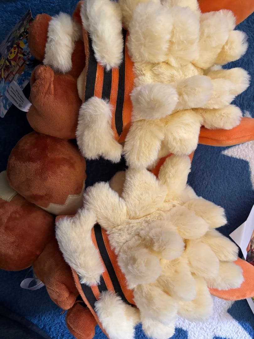 【RAKUDO】イーブイ フレアタイプ ぬいぐるみ　シーサー　沖縄限定