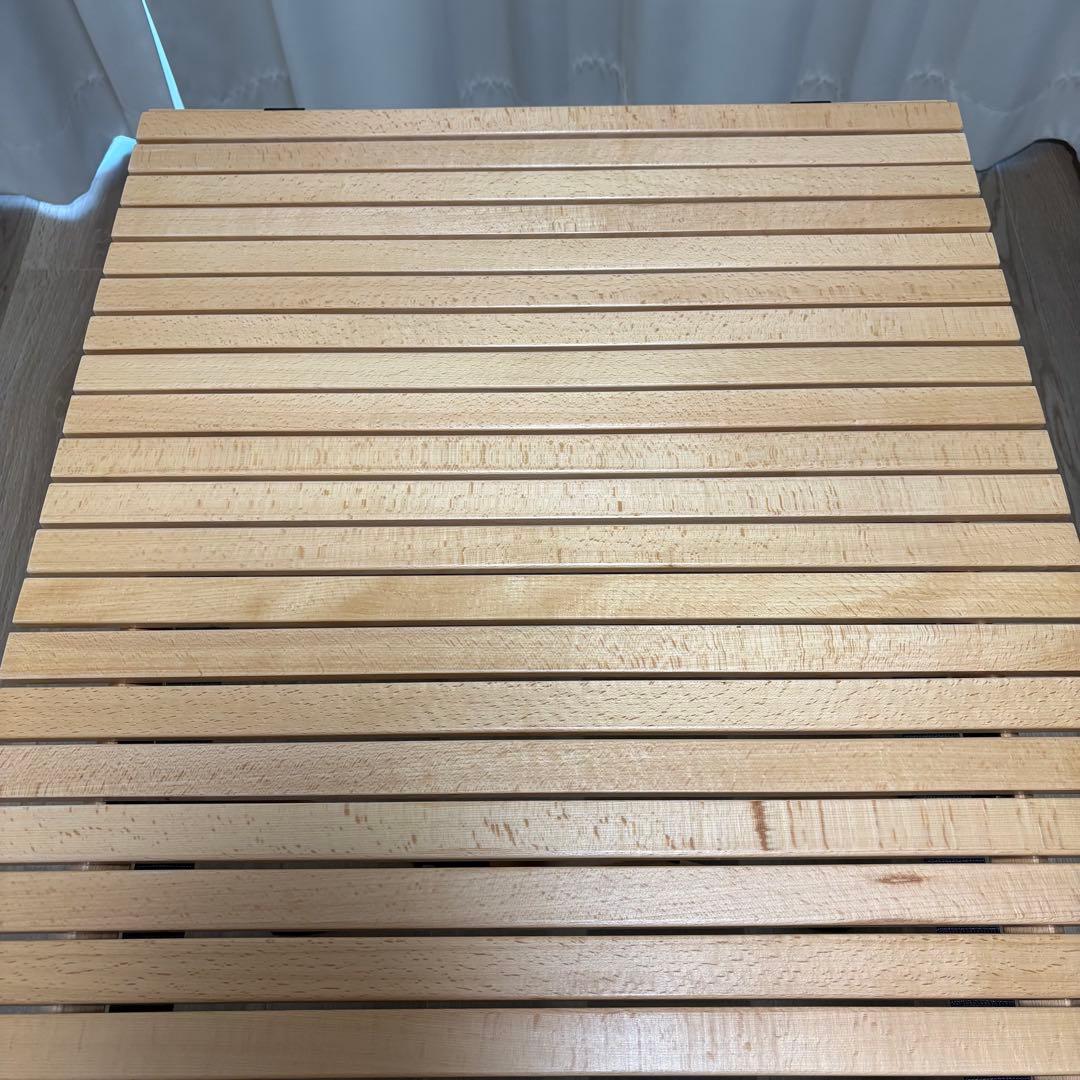 FIELDOOR ウッドロールテーブル 120×70x45 木製